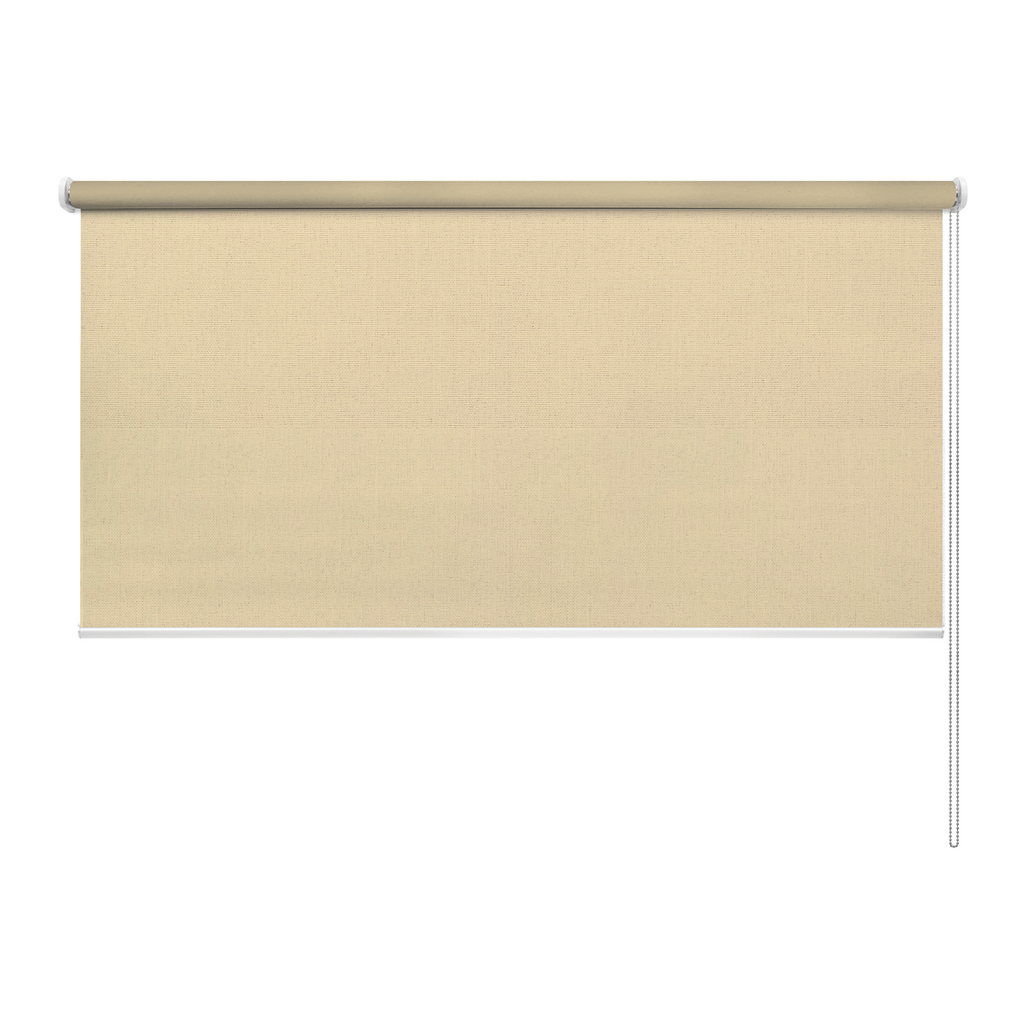 Rulou textil simplu, semi opac, bej natural