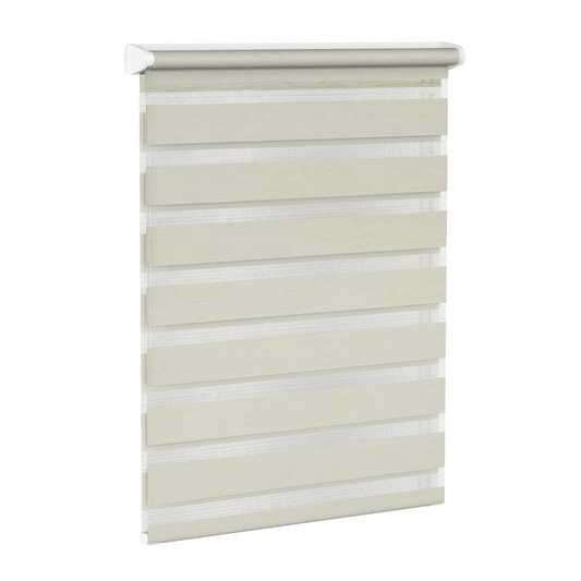 Rulou textil Zebra Color, galben pastel
