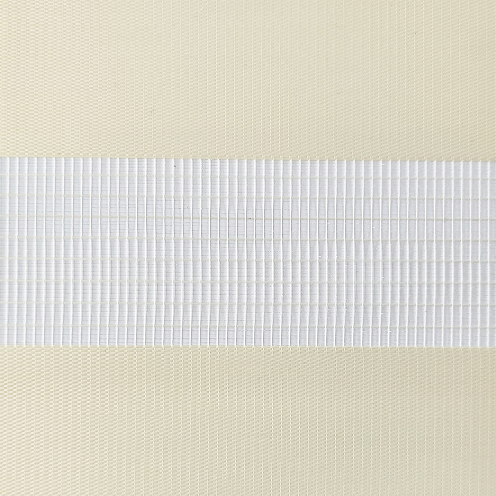 Rulou textil Zebra Color, galben pastel