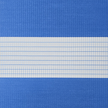 Rulou textil Zebra Color, albastru