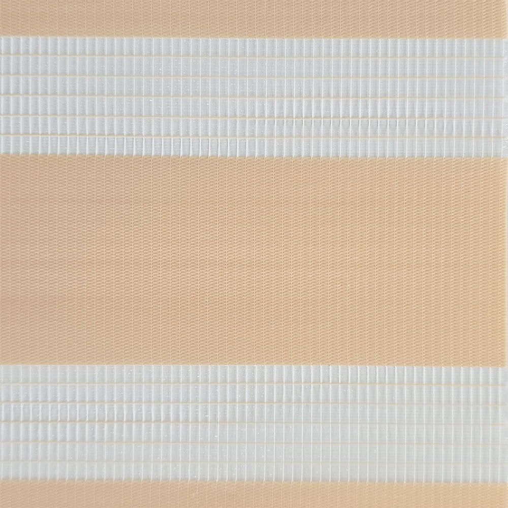 Rulou textil Zebra Color, crem