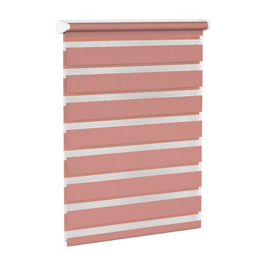 Rulou textil Zebra Color, roz