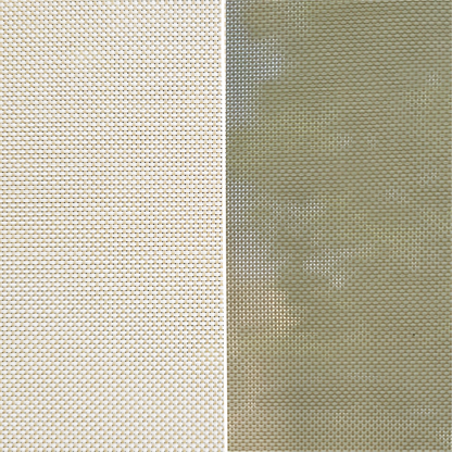 Rulou Screen transparent, PVC, Crem