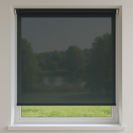 Rulou Screen transparent, PVC, Gri antracit