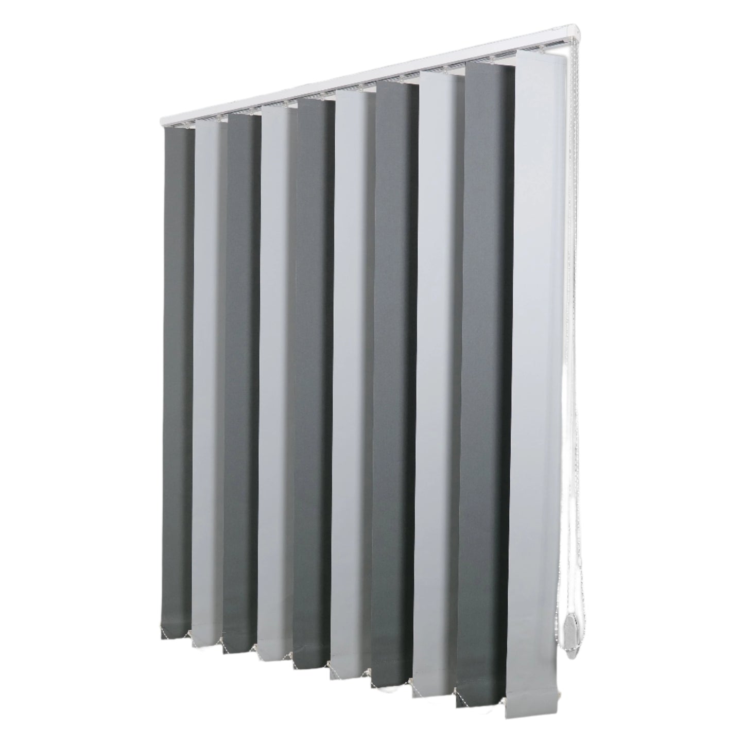 Jaluzele Verticale Blackout 30-50 Albe+Gri 1