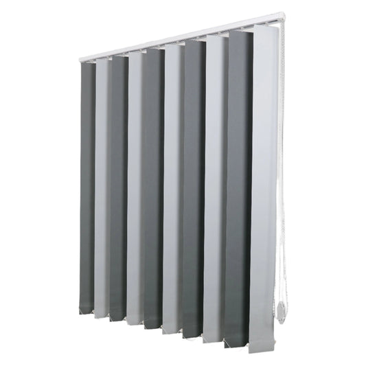 Jaluzele Verticale Blackout 30-50 Albe+Gri 1