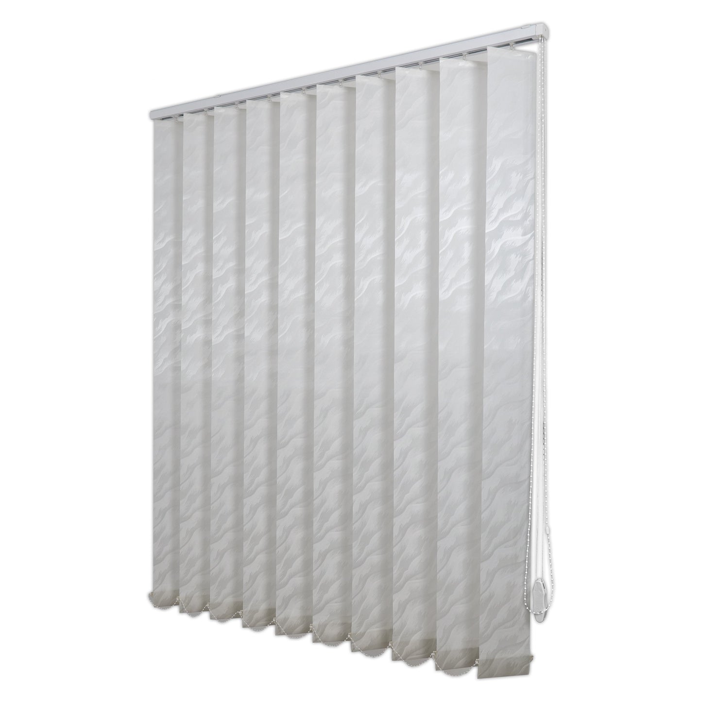 Jaluzele Verticale satin 01 albe 1