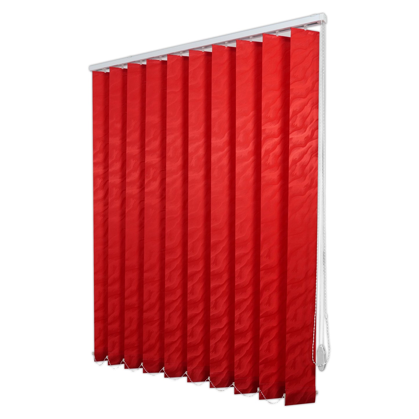 Jaluzele Verticale satin 10 rosii
