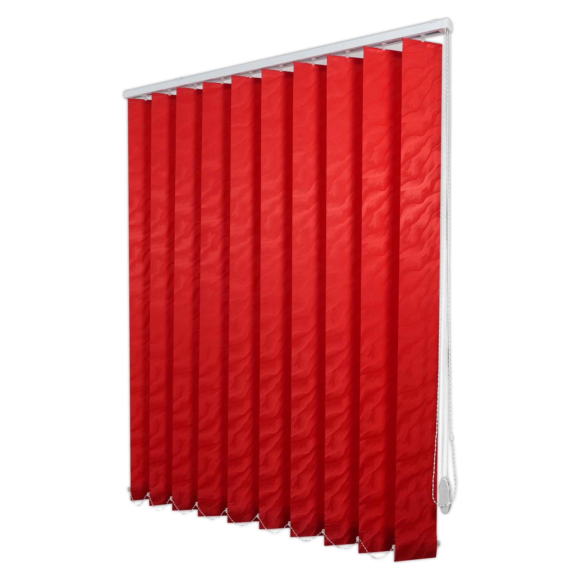 Jaluzele Verticale satin 10 rosii