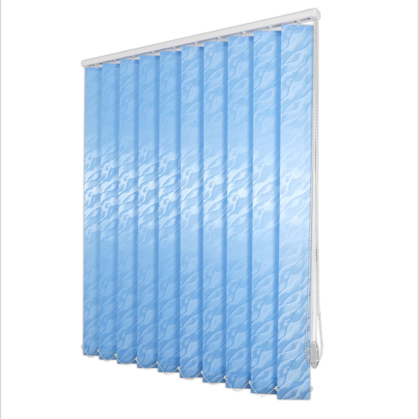 Jaluzele Verticale satin 16 Albastru deschis 1