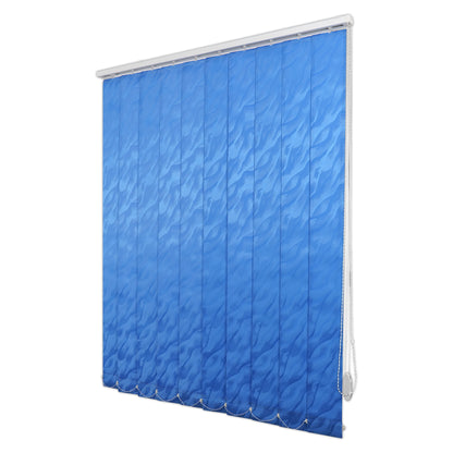 Jaluzele Verticale satin 17 albastru 2