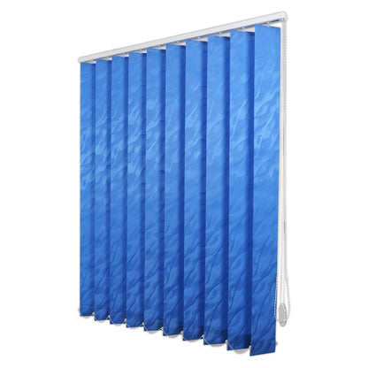 Jaluzele Verticale satin 17 albastru 1