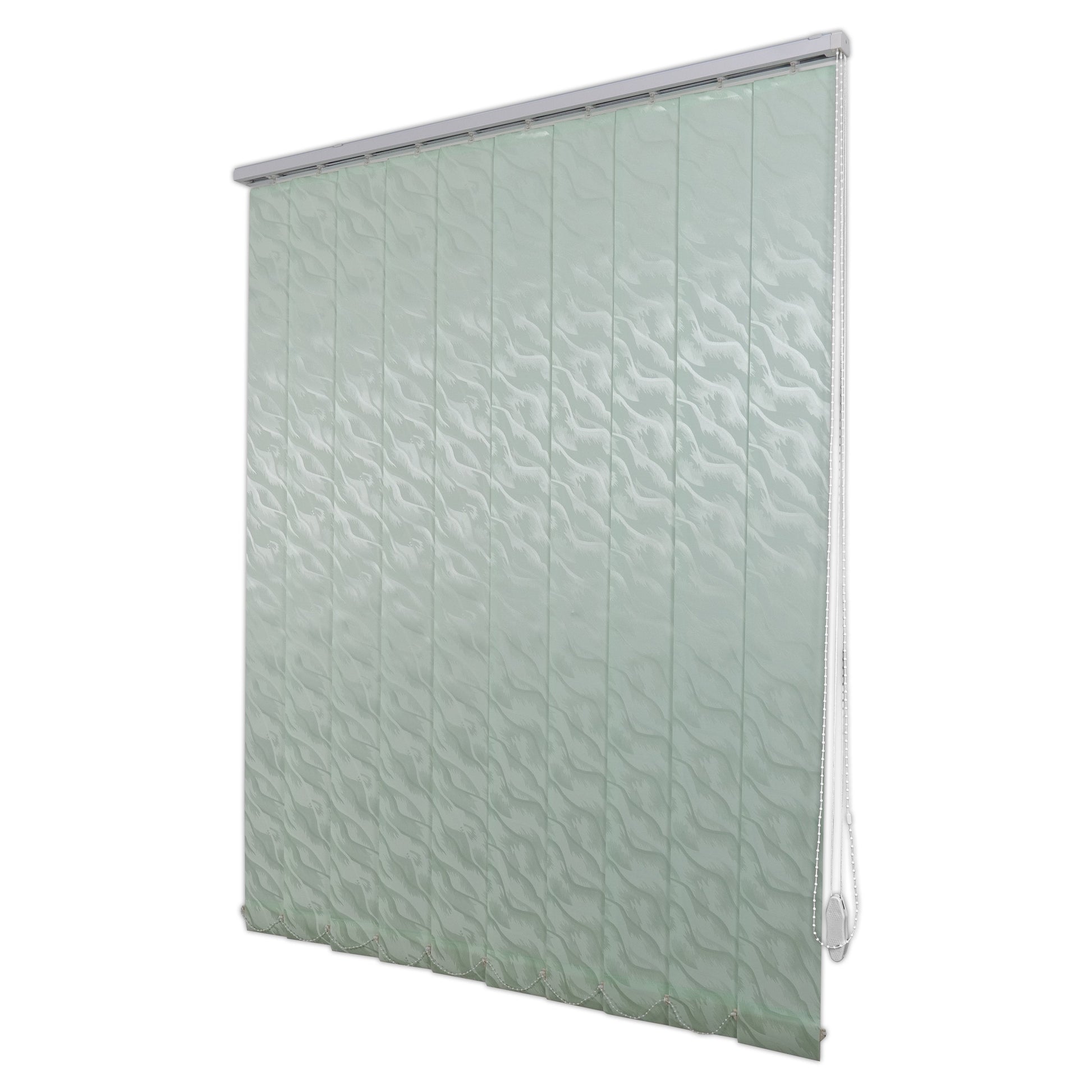 Jaluzele Verticale satin 19 Verde deschis 2