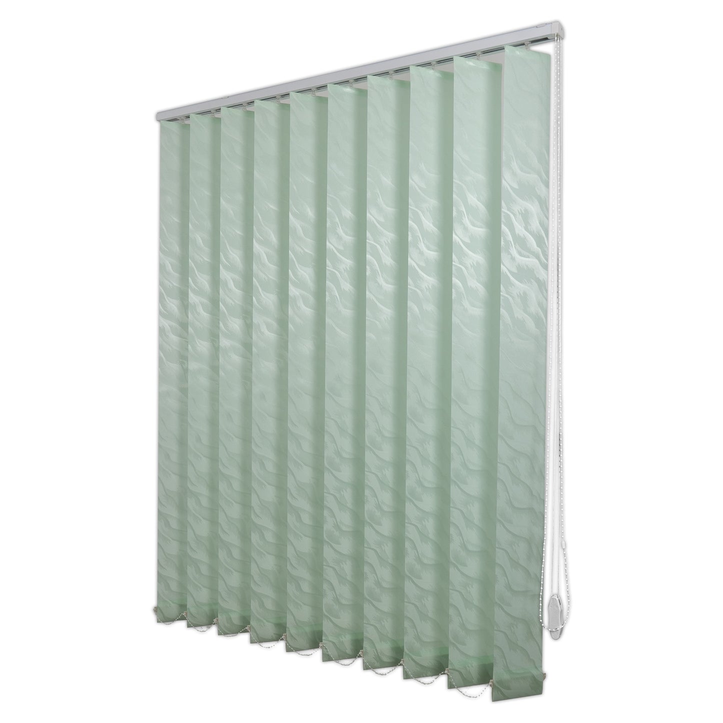 Jaluzele Verticale satin 19 Verde deschis 1
